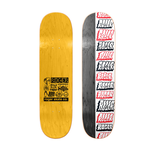 Burner 8.375 high concave square Roger deck